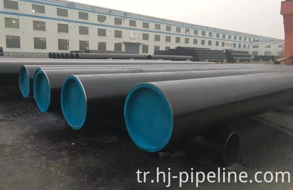 seamless line pipes with bevel ends